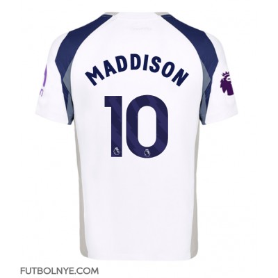 Camiseta Tottenham Hotspur James Maddison #10 Primera Equipación 2025-26 manga corta Camiseta Tottenham Hotspur James Maddison #10 Primera Equipación 2025-26 manga corta